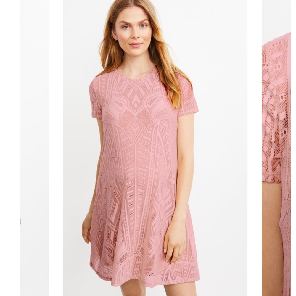 BCBG maternity dress. Short sleeve Size M NWT